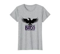 Crows Before Bros Dark Wing Duck Energy T-Shirt, Women, Heather Grey, XS