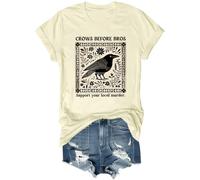 Crows Before Bros Shirt, Support Your Local Murder Crows Before Bros T-Shirt, Unisex
