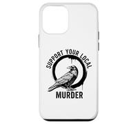Crows Before Bros Support Your Local Murder Case for iPhone 12 mini