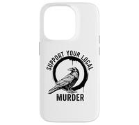 Crows Before Bros Support Your Local Murder Case for iPhone 14 Pro