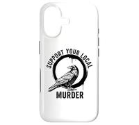 Crows Before Bros Support Your Local Murder Case for iPhone 17