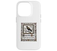 Crows Before Bros Support Your Local Murder Crow Case for iPhone 14 Pro