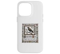 Crows Before Bros Support Your Local Murder Crow Case for iPhone 14 Pro Max