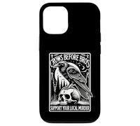 Crows Before Bros Support Your Local Murder Halloween Case for iPhone 12/12 Pro