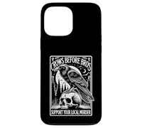 Crows Before Bros Support Your Local Murder Halloween Case for iPhone 13 Pro Max