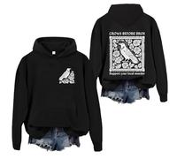 Crows Before Bros Support Your Local Murrder Hoodie, Crows Before Bros Hoodie, Crows Before Bros Black