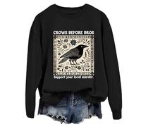 Crows Before Bros Sweatshirt, Crows Before Bros Shirt, Crows Before Bros Support Your Local Murder Shirt Black