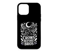 Crows Before Bros Witchy Crow Moon Crystal Quote Case for iPhone 12 mini
