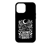 Crows Before Bros Witchy Crow Moon Crystal Quote Case for iPhone 12 Pro Max
