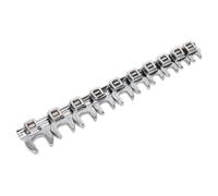Crow's Foot Open-End Spanner Set 10pc 3/8"Sq Drive Metric - Sealey AK5989 New