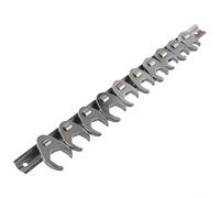 Crows Foot Wrench Set, Open End Crowsfoot Spanner Set 3/8 Inch Chrome Plated Carbon Steel For Mechanics Automotive Repair Work