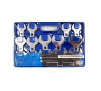 Crows Foot Wrench Spanner Set Jumbo 27-50mm 14Pc 1/2" Toolzone