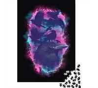 Crows Ravens Wall Art Print 1000-Piece Jigsaw Puzzle for Adults, 70x50cm/1000pcs, Relaxing Indoor Activity, Weekend Downtime And Time at Home