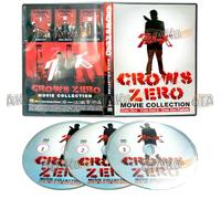 CROWS ZERO MOVIE COLLECTION (3 MOVIES) - JAPANESE MOVIE DVD BOX SET ( JAPANESE DUB WITH ENGLISH SUBS ) SHIP FROM UK