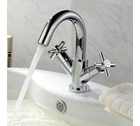 Crox Basin Mono Mixer Tap & Sprung Waste Chrome