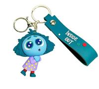 CROXAM Cute Inside Out 2 Key Chain Collections, An Ideal Present For fans of the movie Great Gift For Special ocasions, Envy, standard size0