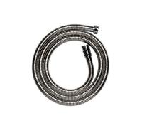 Croydex 1.5M - 2M Stretchy Reinforced Stainless Steel Chrome Shower Hose
