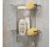 Croydex Medium Two Tier Corner Basket