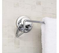 Croydex Adhesive Towel Rail Bar Stick 'N' Lock Bathroom Accessories Storage