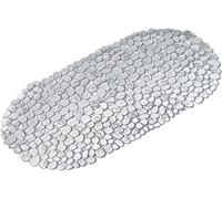 Croydex AG300032 Pebbles Non-Phthalate Slip-Resistant PVC Suction Bath Mat, Cle