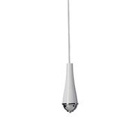 Croydex AJ177641 Classic White and Chrome Light Pull, 60mm