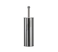 Croydex AJ400241 Freestanding Stainless Steel Polished Finish Toilet Brush and Holder, 99 x 68 x 108mm