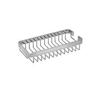 Croydex Aluminium Cosmetic Basket, Chrome, H80 x W300 x D141mm