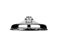 Croydex AM169841 Traditional Rain Shower Overhead, Stainless_Steel, Silver, 17.3x2.5x3.5 cm