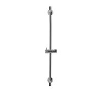 Croydex AM182641 Flexi-Fix 800mm Shower Riser Rail with Adjustable Fixing Brackets, Chrome