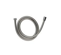 Croydex Amalfi Stainless Steel Shower Hose Silver (1.5M)