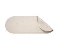 Luxury White Foot Massage Bath Mat White