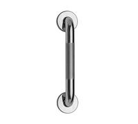 Croydex Safety Support Rail AP500541 300 mm Grab Bar Stainless Steel Anti-Slip for Bathroom Chrome
