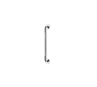 Croydex AP500741 600 mm Safety Support Rail Stainless Steel Grab Bar with Anti-Slip Grip for Bathroom, Chrome