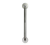 Croydex AP501141 450 mm Safety Support Rail Stainless Steel Chrome Grab Bar for Bathroom