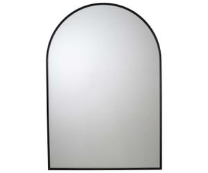 Croydex Arched Framed Mirror - Matt Black - 730 x 500mm