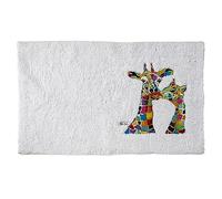 Croydex Art by Steven Brown Francie & Josie Bath Rug, Non-Slip Backing, Applique