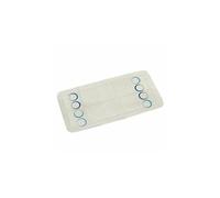 Croydex bath Mat Blue Rings Design Comfortable Cushioned Vinyl Mat