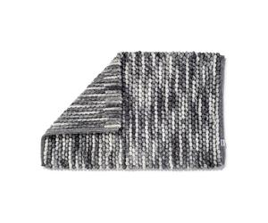 Croydex Bath Mat Textured Marle 100% Cotton Grey 50x80cm