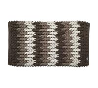Croydex Coffee and White Super Soft Patterned Bathroom Mat with Slip-Resistant Backing