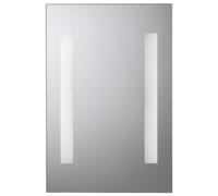 Croydex Bathroom Mirror with LED Lights Battery Operated Mirror 45x30cm- Malham