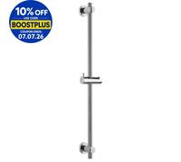 Croydex Bathroom Shower Riser Rail Flexi Fit Chrome Adjustable Head Holder