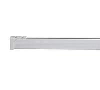 Croydex Bendy Shower Rail with Ceiling Support/Hooks and Gliders, 250 cm, White