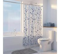 Croydex Terrazzo Shower Curtain - Blue
