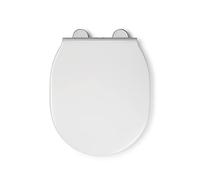 Croydex Bolsena Flexi-Fix Soft Close Toilet Seat White - WL602822H