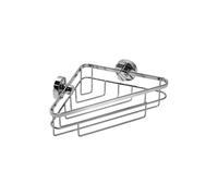 Croydex Brockham Flexi Fix Corner Basket Shower Caddy - QM805941