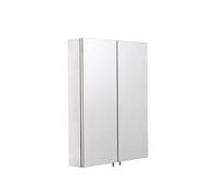 Croydex Cabinet, Stainless Steel, Stainless Steel, Medium Double Door WC756105