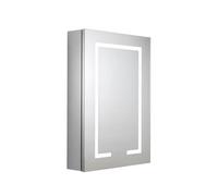 Croydex Carlton Single Illuminated Cabinet 700X500X127mm
