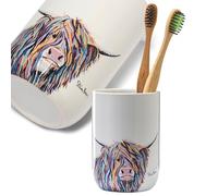 Croydex Art by Steven Brown Angus McCoo Tumbler, Ceramic