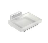 Croydex Cheadle Flexi-Fix Soap Dish & Holder Chrome