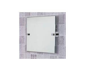 Croydex Chester Flexi Fix Bathroom Tilt Mirror Contemporary Square Wall Mounted
